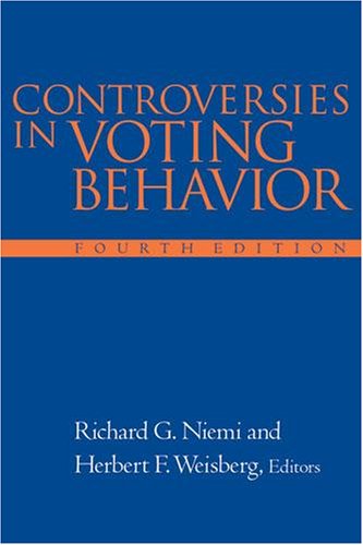 Controversies In Voting Behavior, 4th Edition Book Image