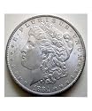 1884 Morgan Silver Dollar World Culture Photographic Poster Print by Michael F. Mitchell, 16x20