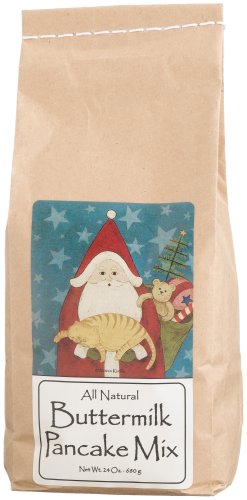 Brown Family Farm All Natural Buttermilk Pancake Mix, Santa Artwork, 24-Ounce Bags (Pack... by Brown Family Farm