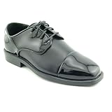 AFTER SIX A6778 Youth Kids Boys SZ 4 Black Dress Shoes