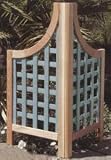 Arboria Black Andover Wing Landscape Screen 1pr, 22-1/2 wide x 47-1/2 tall