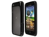 PROZKIN TPU Phone Cover Case Black for Motorola ATRIX HD