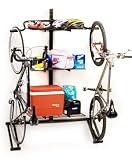 Racor Home Storage Racor Pro Double Bike Rack, Black Finish