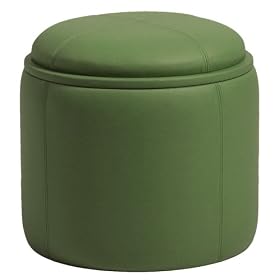 P'Kolino Storage Ottoman in Green by P'Kolino