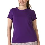 Women s Plus Size Merona® Ribbed Crewneck Tee - Palace Purple
