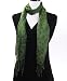 Peace Colorful Viscose Scarf , Green