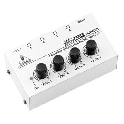 Behringer HA400-MICROAMP 4 Channel headphone amplifier