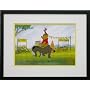 Winnie the Pooh, Piglet, and Eeyore Walt Disney Limited Edition Animation Cel, Framed