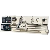 Jet 321357A GHB-1340A 13-Inch Swing by 40-Inch between Centers 230-Volt 1 Phase Geared Head Benchtop Metalworking Lathe (shown with optional stand part number 321443AK)