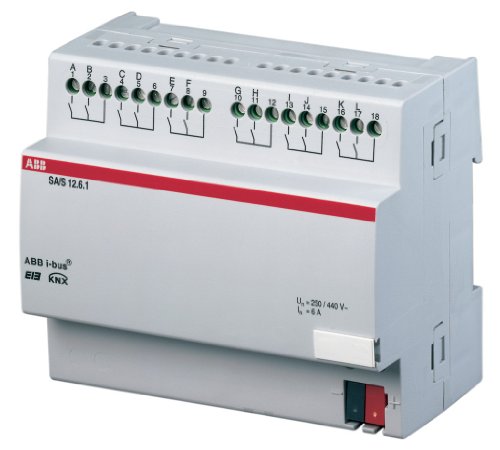 ABB SA/S12.10.1 EIB/KNX Schaltaktor, 10AX, REG, 12-fach