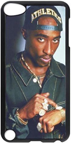 iPod Touch 5 Case, For iPod Touch 5, Hot Sale Famous Tupac Shakur Hard PC Plastic Black Case Protective Cover for Apple iPod Touch 5 5th Generation