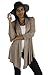 Free to Live 3 Pack Long Sleeve Cardigan for Women Open Front Dressy Casual Fall Draped Lightweight Sweaters Cover Up Shrugs