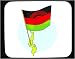 Decorated Mouse Pad with country, international, Malawi