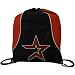 Houston Astros Red-Black Axis Drawstring Backpack