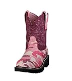 Ariat&rfeg; Girls Pink Camo Fat Baby