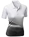 Womens Cool Max Fabric Sporty Design Printed Polo T-Shirt Black XXXL