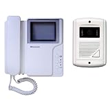Wisecomm VDP1300 Black and White Video Door Phone - Medium (Cream)