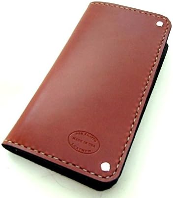 Men's Whiskey Brown Leather Wallet Can Be Personalized