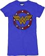 Junk Food Wonder Woman Liberty Blue Juniors T-shirt Tee