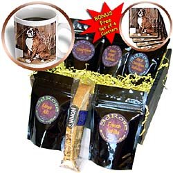 Dogs Boxer - Brindle Boxer - Coffee Gift Baskets - Coffee Gift Basket by 3dRose LLC