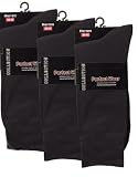 Produkt-Bild: 3 Paar schwarze Herrensocken ,,Business"