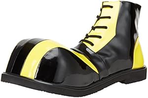 Red and Blue Clown Shoes Costume Accessory