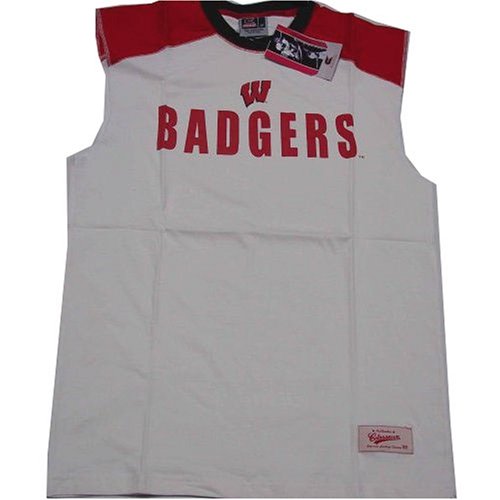 Buy Wisconsin Badgers Muscle T-Shirt (Size Large) by Colosseum