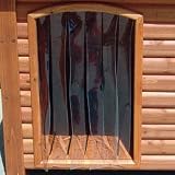 Precision Pet Outback Dog House Door small 14.5' height x 9' width