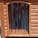 Outback Dog House Door in Clear Size: Medium / Large (25" x 14.5")
