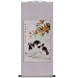 Handmade "Two Rabbits" Scroll Wall Art Painting