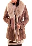 Oakwood - Manteau Femme Cuir - Griffe Cp Taupe