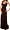 Brown Maxi Boho Summer Halter Celeb Beach Party long Dress , Small