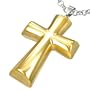 Large Gold "Rock Star" Cross pendant