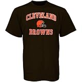 Cleveland Browns Brown Heart and Soul T-shirt