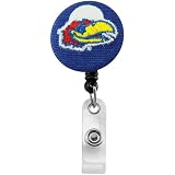 NCAA Kansas Jayhawks Polka Dot Badge Reel