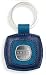 Cross Key Fob 1846 Leather Collection Cobalt with Aegean Blue
