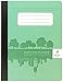 New Leaf Fashion 100% Recycled Paper Composition Book, 100 Sheets, 9.75 x 7.5 Inches, Wide Ruled, Assorted Colors (4512479)