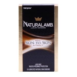 Trojan Natural Lamb Lubricated Condoms (10 Condoms)