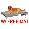 660 Lbs Vet Veterinary Platform Scale For Animal Pet Dog Cat Livestock W/free Mat