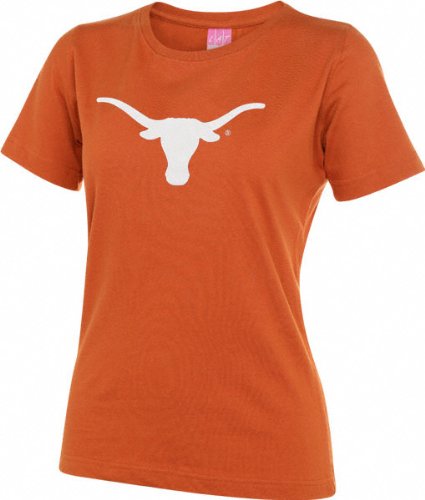 Texas Longhorns Women's Orange Big Logo T-Shirt
