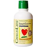 Child Life Liquid Calcium/Magnesium,Natural Orange Flavor Plastic Bottle, 16-Fl. Oz.