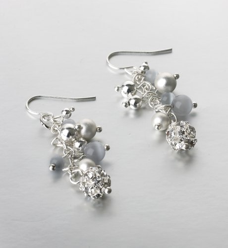 Snowball Baroque Earrings