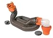 Camco 39761 RhinoFLEX 15' RV Sewer Hose Kit with Swivel Fittings