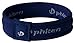 Phiten 2nd Gen Titanium Bracelet, Navy, 7.5-Inch