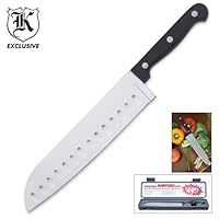 Santoku Kitchen Knife with Case