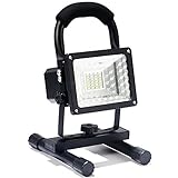 プロジェクター小型　24個15ｗLED投光器　作業用照明　 充電式LED作業灯　ledランタン 探照灯　ポータブル投光器　明るさと照明角度調整可能　USB出力充電対応　アウトドア 看板灯 夜釣り キャ