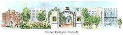 George Washington University - Collegiate Sculptured Ornament