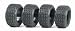 Ninco 4 X Tyres 19 X 10 Rally