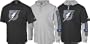 Tampa Bay Lightning -Black/Grey- Hoodie Tee Combo
