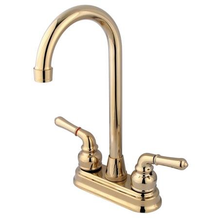 MAGELLAN 4 BAR FAUCET-Polished Brass Finish
